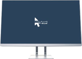Sito web su computer